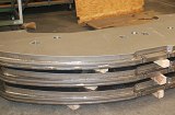 Heavy counterweight fabrication for construction equipment