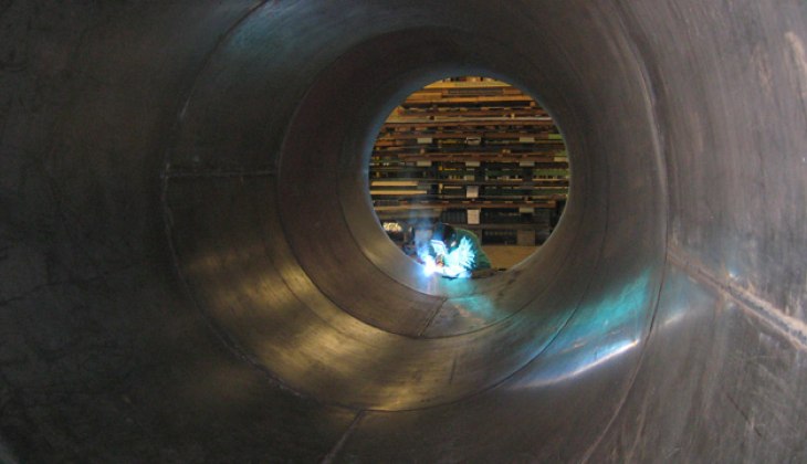 Complex Heavy Rolling at Schebler Specialty Fabrications
