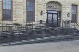 Custom tubular handrail system. Complete fabrications including design, paint and installation.